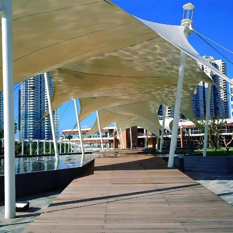 和硕县膜结构景观棚